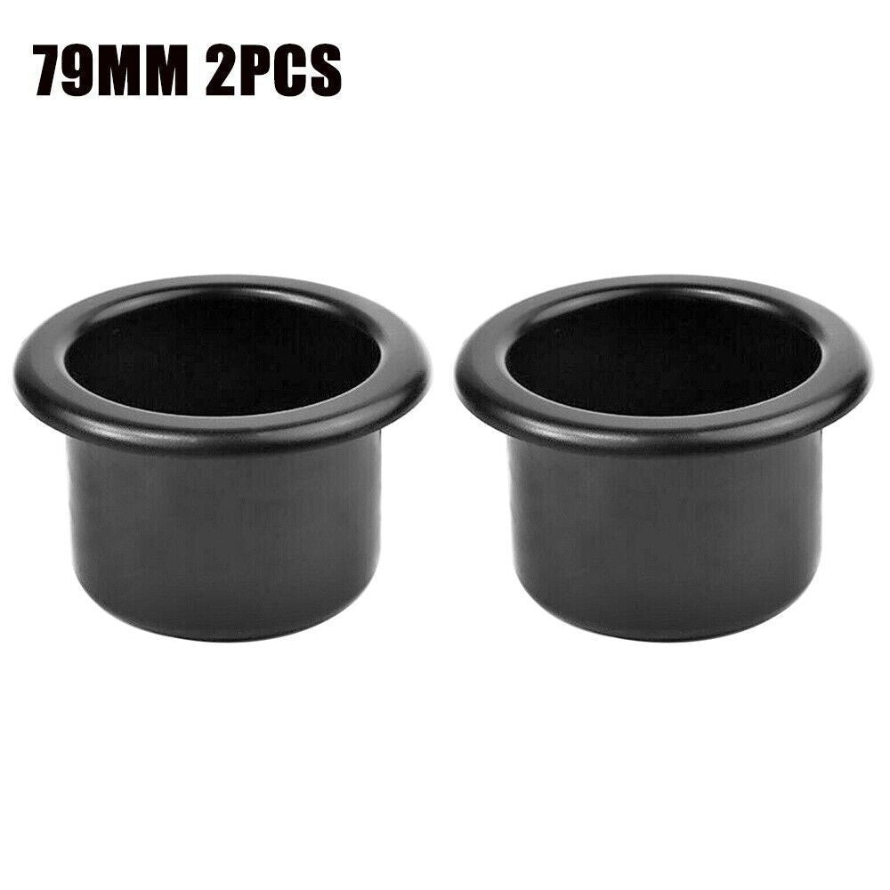 2x 79mm Cup Water Drink Holder Recessed Insert For RV Car Marine Boat Trailer UK