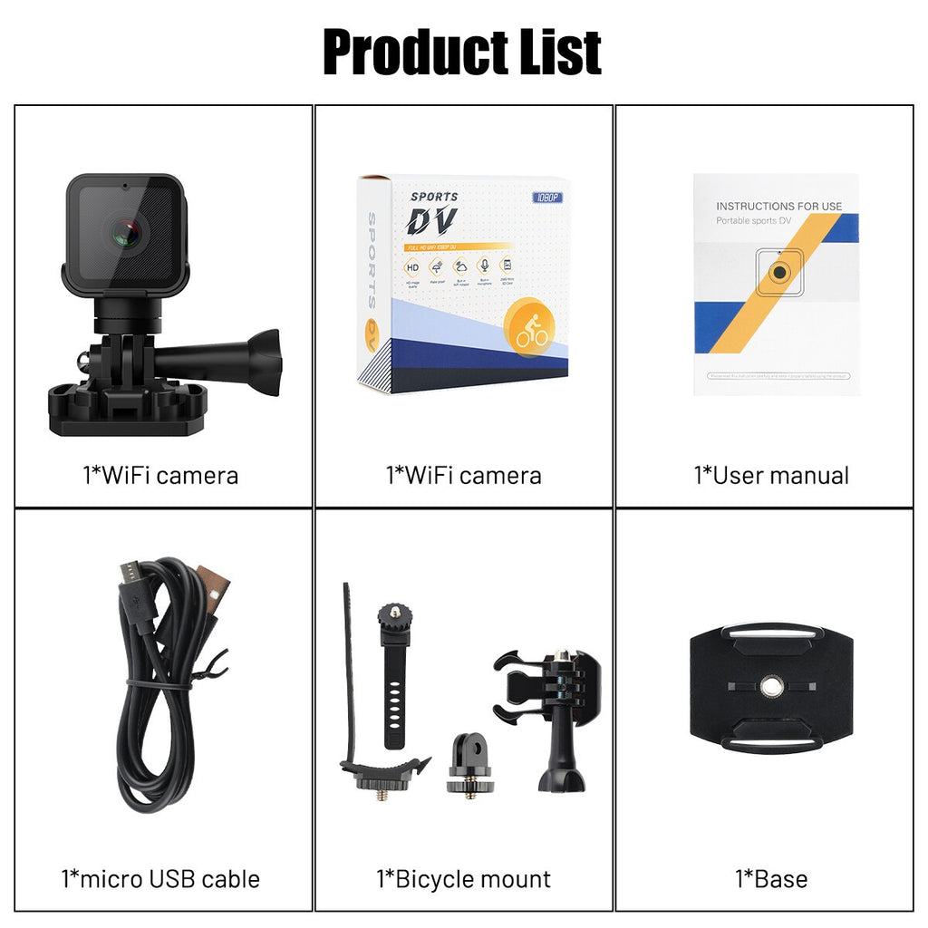 FULL HD 1080P MOTOR BIKE MOTOR CYCLE ACTION HELMET SPORTS CAMERA WiFi CAM UK