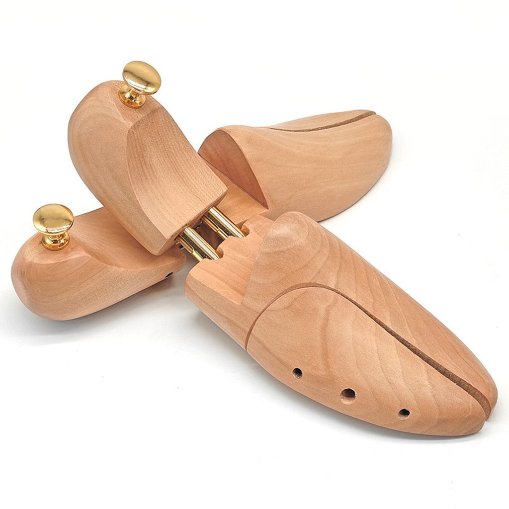 Adjustable Wood Men's Shoe Stretcher Shoe Trees Shape Wood Pair of UK 8-11