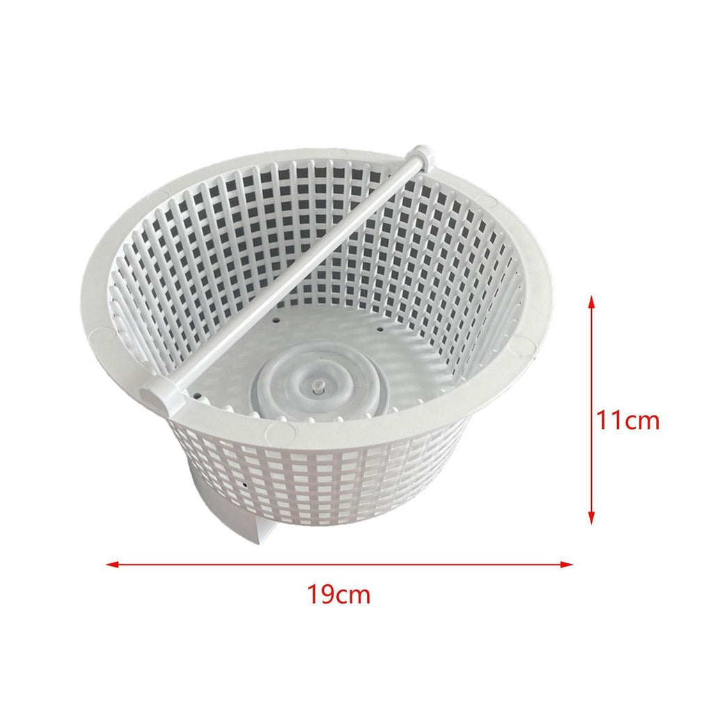 Pool Skimmer Basket Save Effort and Time with Handle Strainer Filter Basket