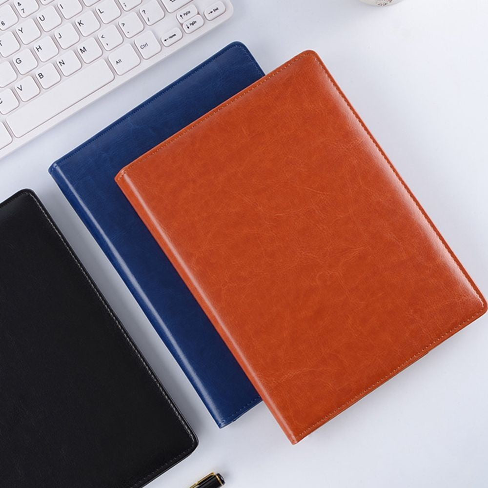 PU Leather A5 File Folder Office Clip Board Protective Document Bags Business