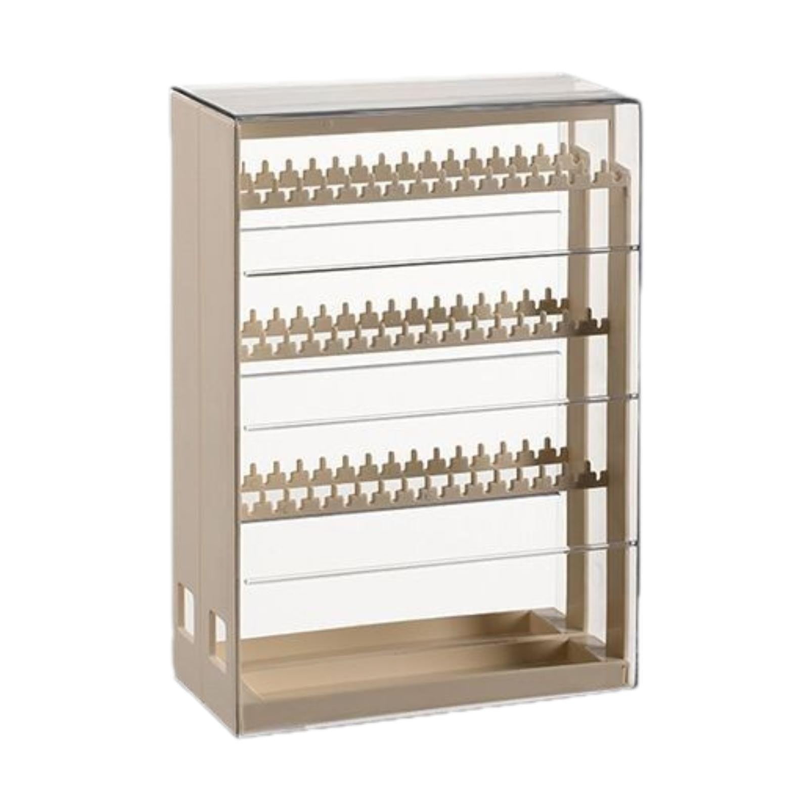 Transparent Jewelry Storage Box Jewellery Storage Rack Dustproof Jewelry Tower