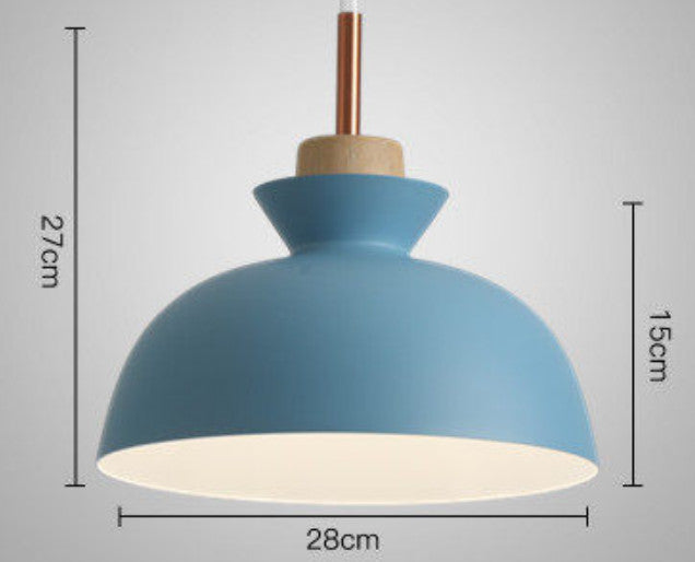 Wood Pendant Light Home Lamp Aluminum Chandelier Lighting Kitchen Ceiling Lights