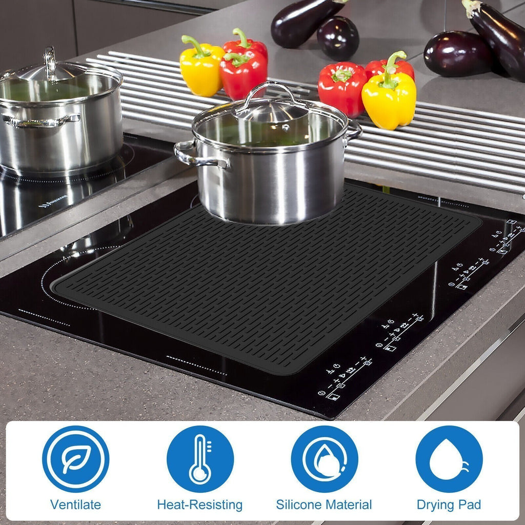 70x50cm Heat Resistant Stove Cover Electric Induction Hob Protector Mat UK