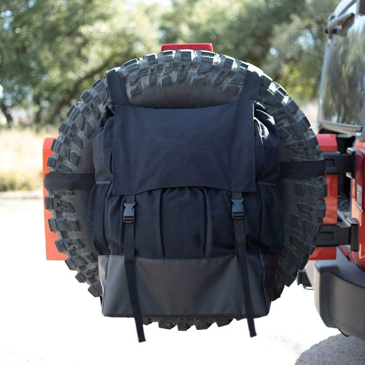 Spare Tire Trash Bag Heavy Duty Rear Wheel Bag Large Capacity Organizer Garbage