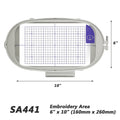Embroidery Hoop fit for Brother Innovis V3 / V5 / V7 / 800E / 870SE / 880E / XP