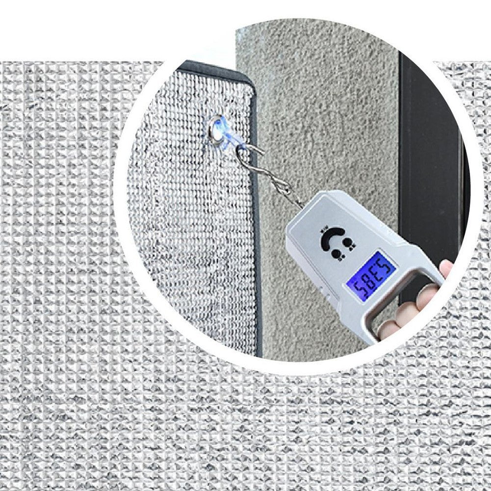 Heat Insulation Aluminum Foil Window Film with Suction Cup for Easy Installation