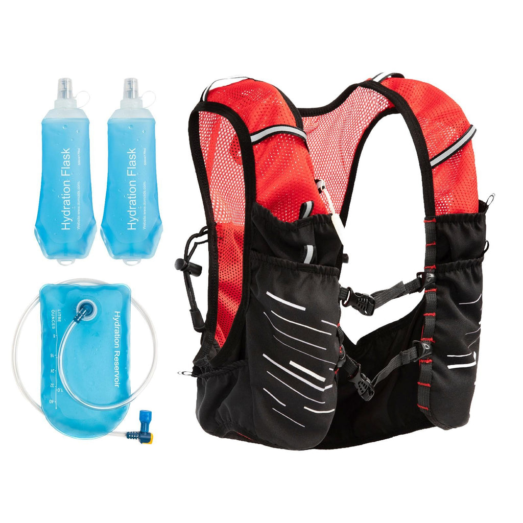 Hydration Vest Pack Backpack Drinking Bag for Runners Outdoor Running Race