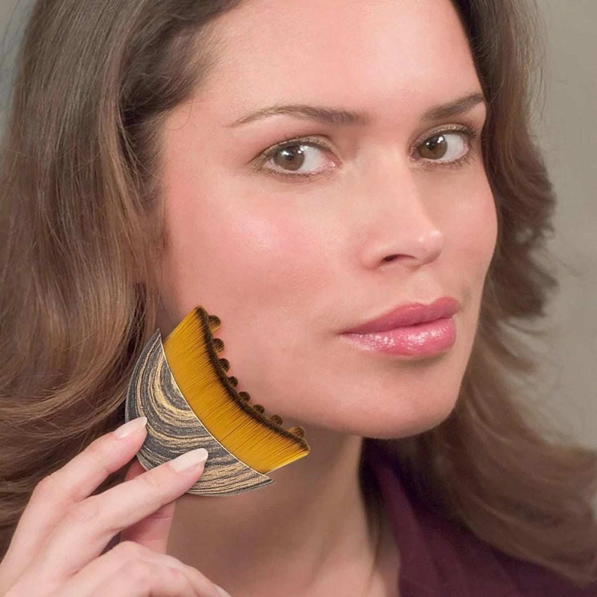 Lymphatic Face Brush, Dry Brushing Face Brush Lymphatic Drainage Brush