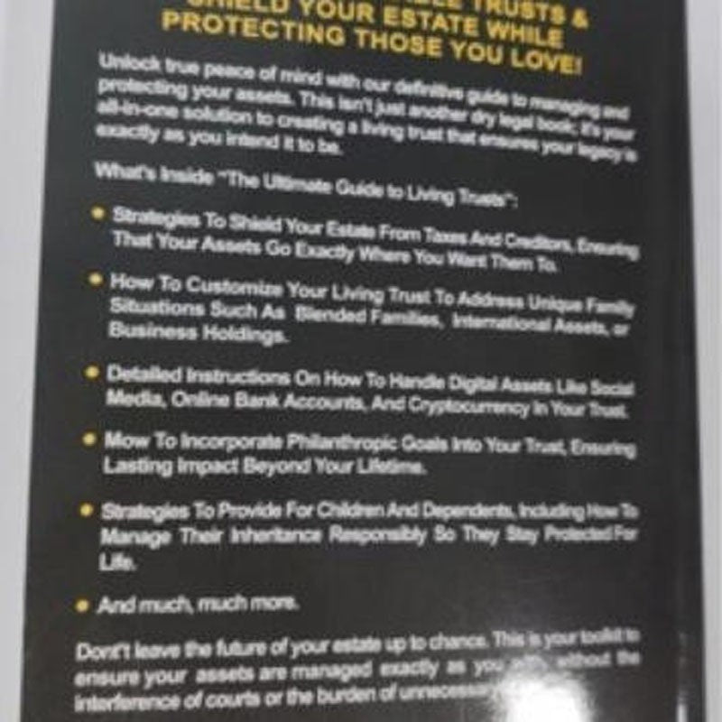 The Only Living Trusts Book You’ll Ever Need Paperback (Non-original version)