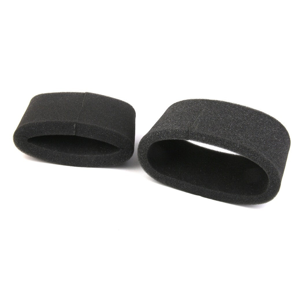 Motorcycle Air Filter Foam Sponge Pads Replace Part for Honda CG125, Black