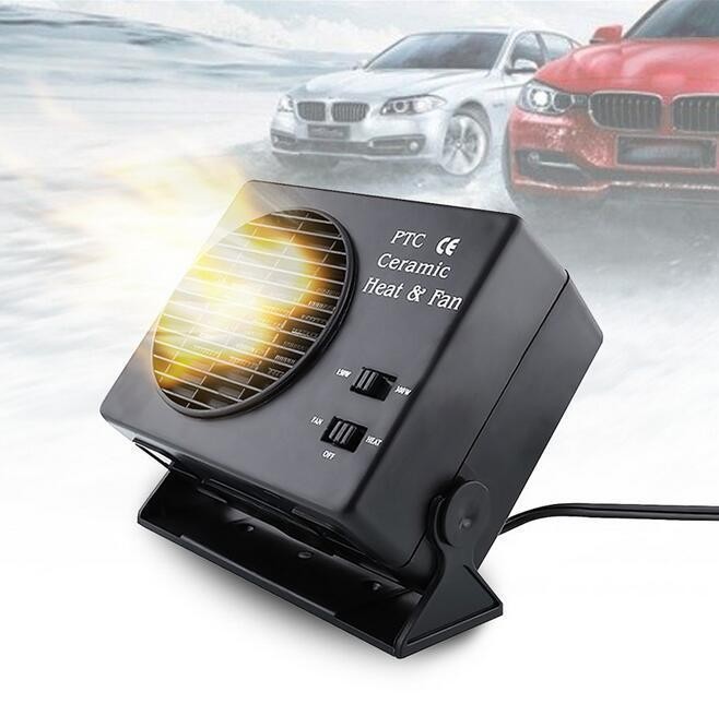 300W/150W DC 12V Switch Ceramic Car Fan Heater Heating Warmer Defroster Demiste