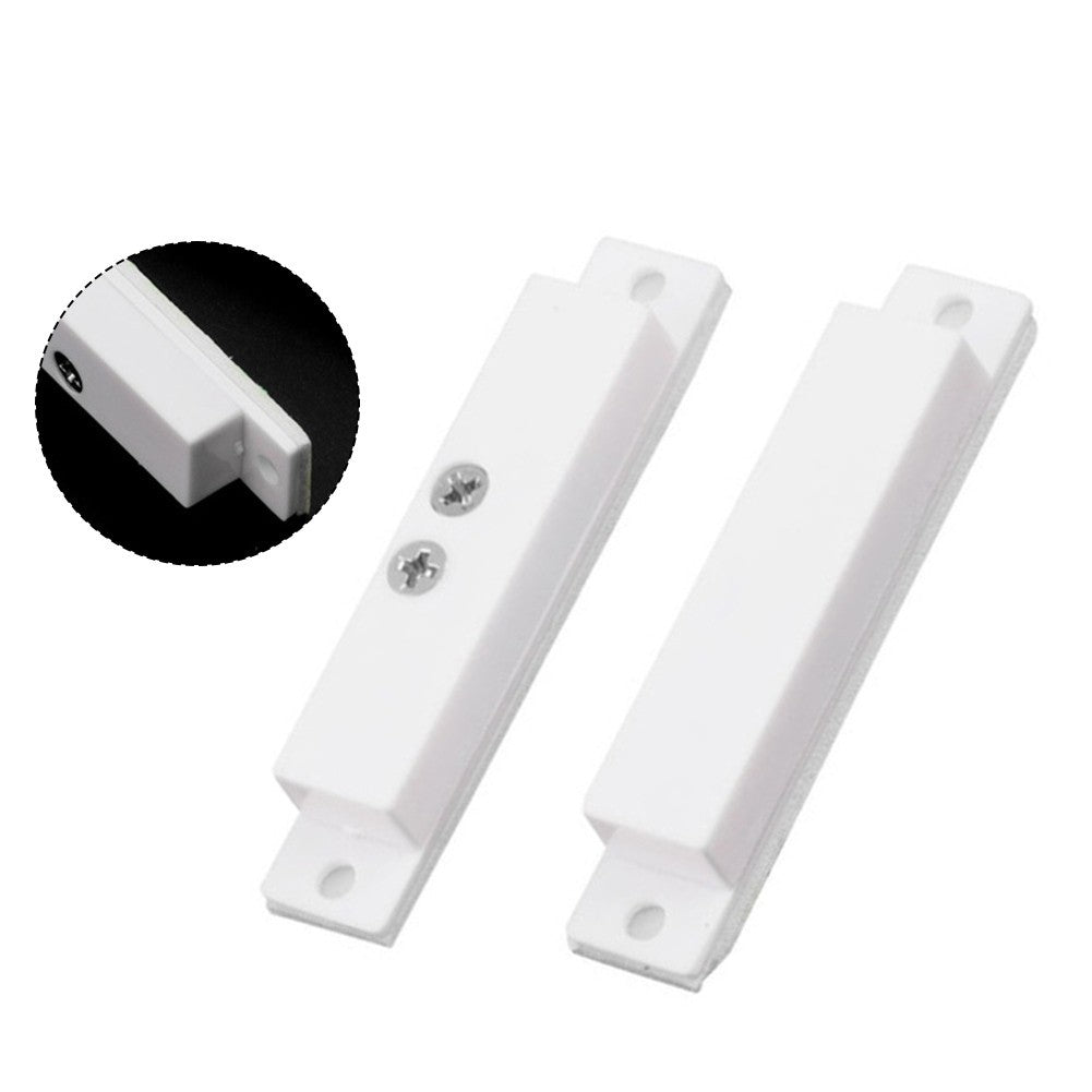 10 Sets Wired Magnetic Reed Switch Door Window Sensors for Security Alarms