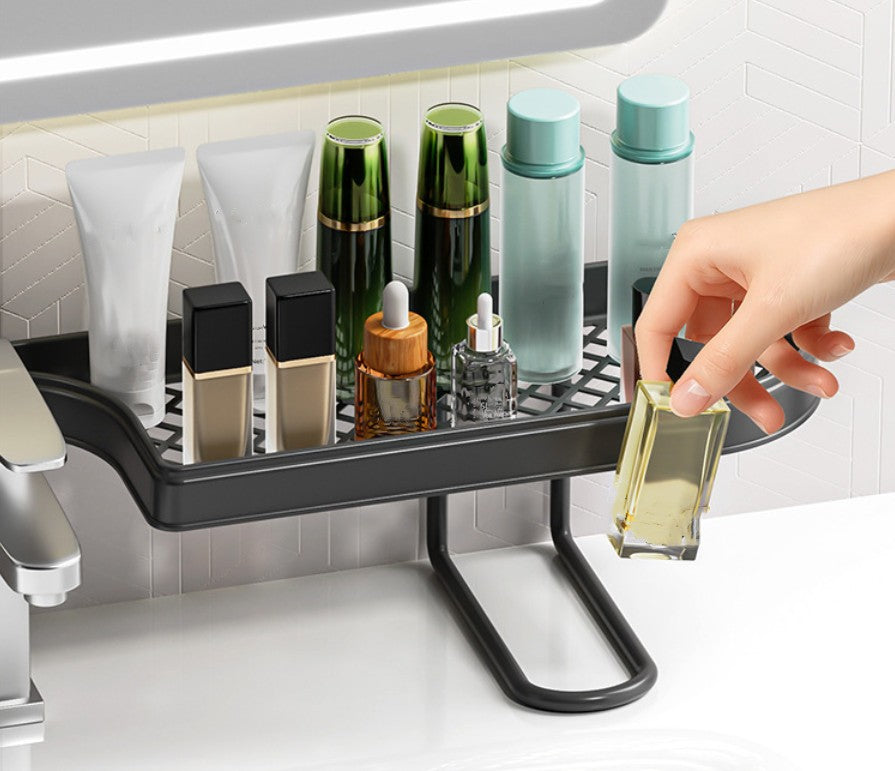Behind the Faucet Sink Organizer, Thickened Behind the Faucet Shelf Bathroom