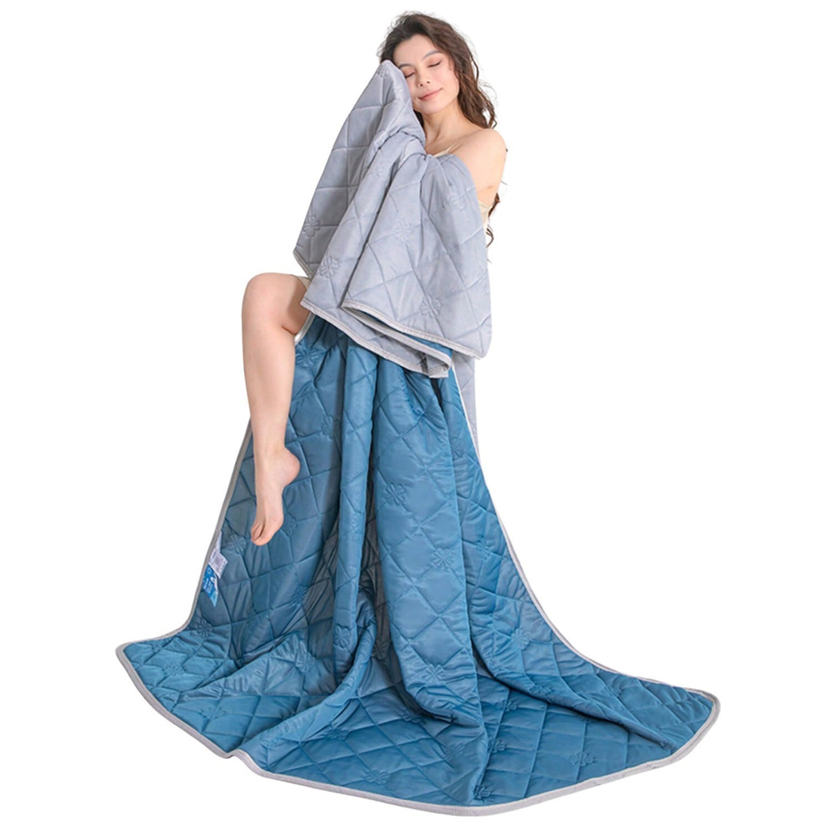 Cooling Blanket For Hot Sleepers Breathable & Heat Absorbent Summer Throw UK