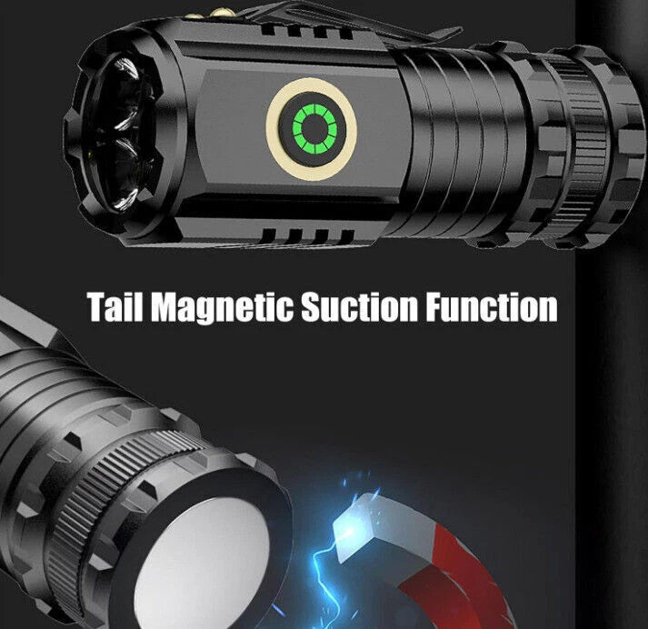 Mini Handheld Ultra Bright Powerful LED Tactical Pocket Flashlight Waterproof