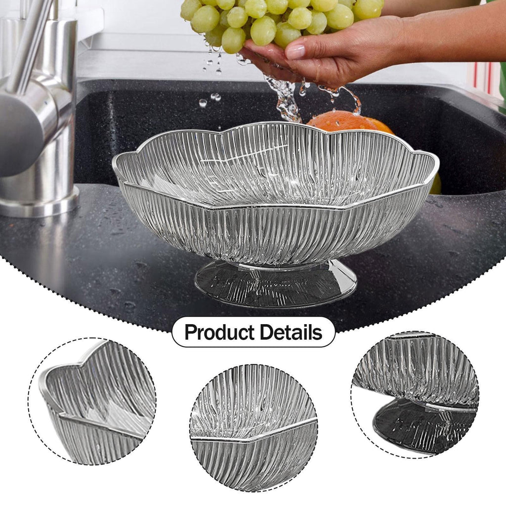 Fruit Bowl Decorative Bowl Table Centerpiece Decorative Dish Multipurpose Fruit