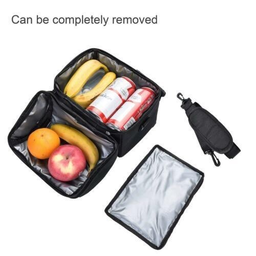 Large Insulated Lunch Bag Adult Kids Men Thermal Cool Hot Food Storage Tote Box
