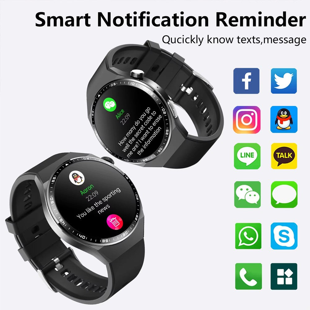 New Model Elderly Health Smart Watch Fall Detection Blood Pressure Heart Rate