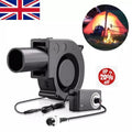 Adjustable 12V 2A Blower fan For BBQ Heater Blower Air blower Cooking Machine UK