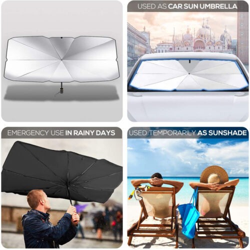 Car Windshield Sunshade Umbrella Window Cover Visor UV Sun Shade Protection Tool