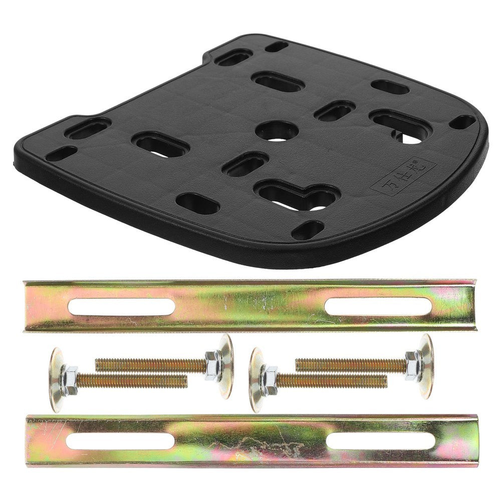 Motorcycle Rear Luggage Rack Hardware Universal Plate Bracket Mounting