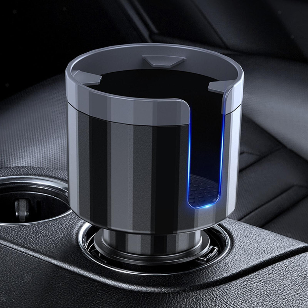 Car Cup Holder Expander Adapter with Adjustable Base for Cups Easy to Install