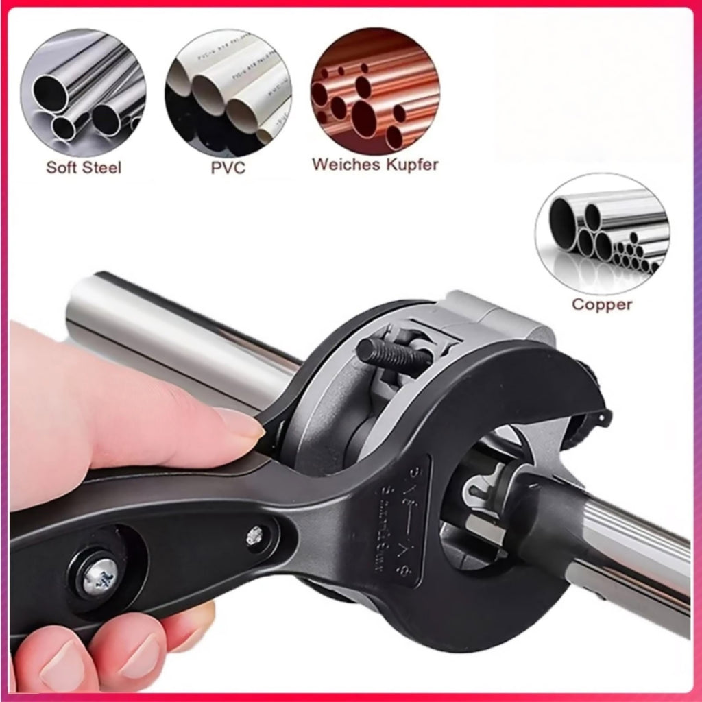 Heavy Duty Ratchet Pipe Cutter Tool for Cutting PVC PPR PE Copper Steel Metal