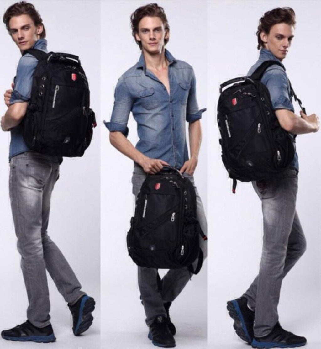 17.1 INCH MEN'S LAPTOP BACKPACK/NOTEBOOK BAG/RUCKSACK WENGER SWISSGE BACKPACK