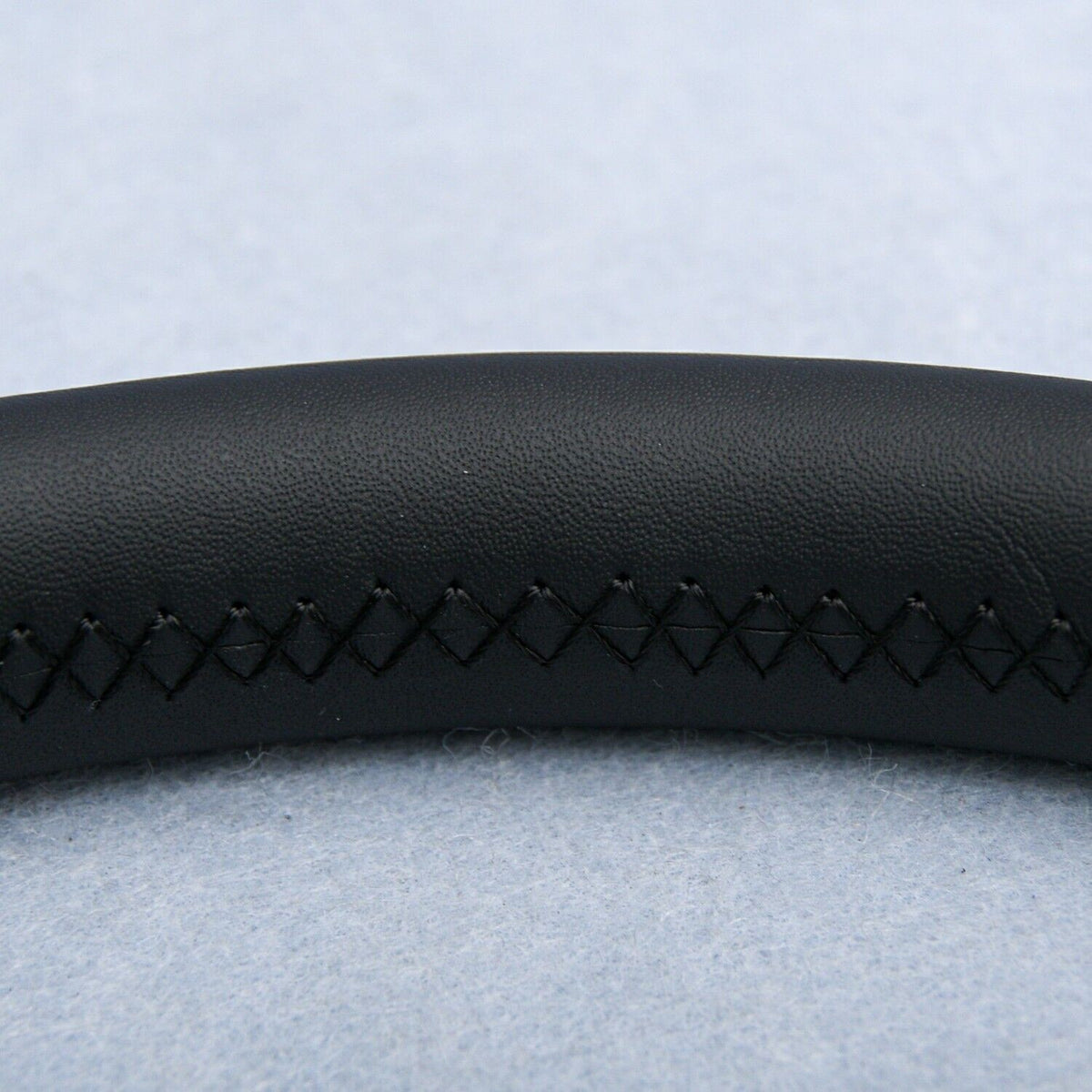 For MOMO Prototipo P5 Black Edition 350mm Steering Wheel Genuine Leather UK