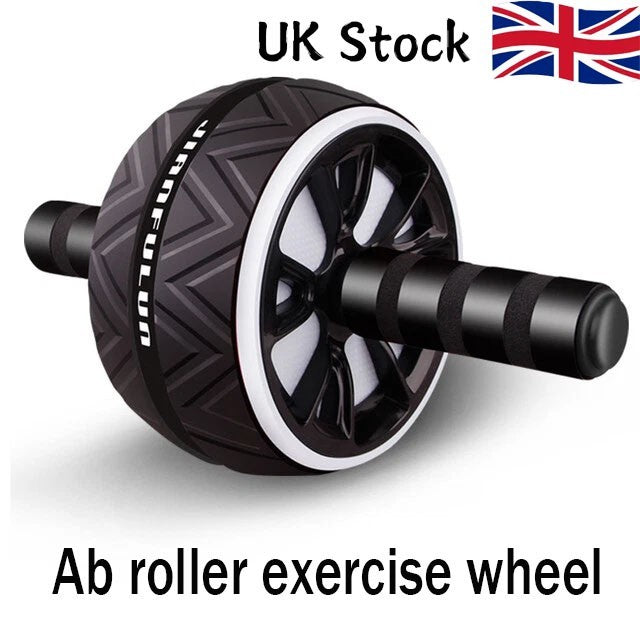 Pro Abs Roller Abdominal Wheel Core Strength Ab Crunch Home Gym Fitness Gear