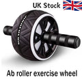 Pro Abs Roller Abdominal Wheel Core Strength Ab Crunch Home Gym Fitness Gear