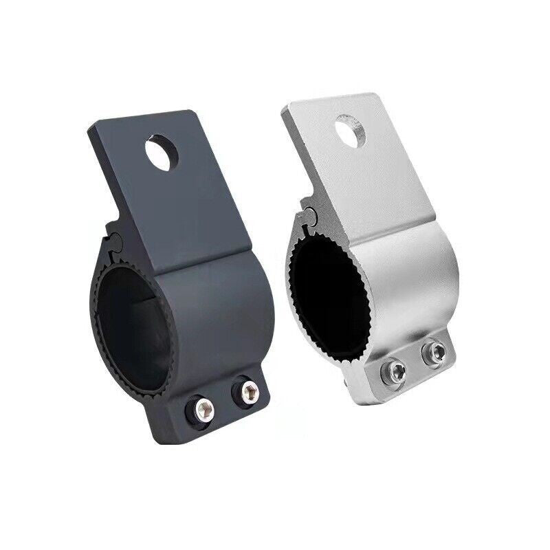 2x 60-65mm Tube Bull Roll Bar Antenna Spot Light Mount Bracket black UK