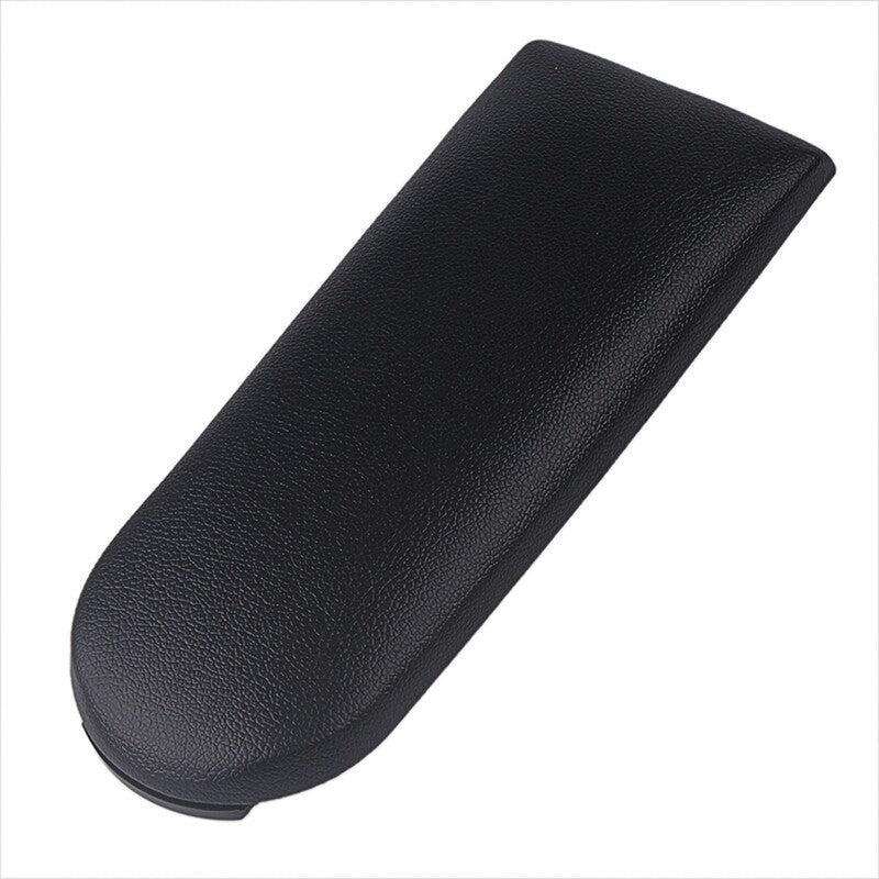 Black Leather Armrest Center Console Arm Rest Cover for VW Golf MK4 99-04 NEW 1X