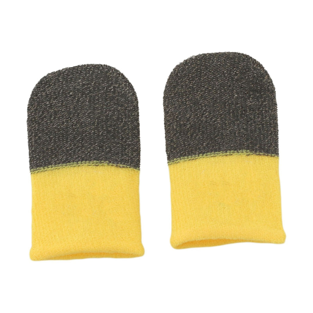 For Mobile Gaming Accessories Silver Fiber Thumb Sleeves for Precision Control