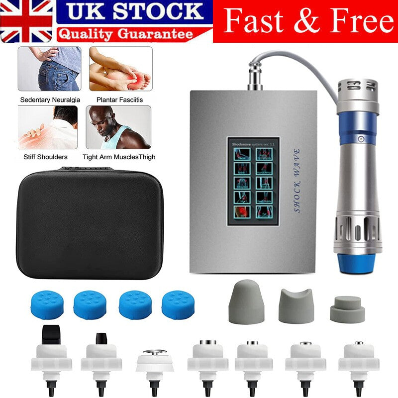ESWT Focused Shockwave Therapy Machine Relieve Muscle Pain ED Treatment Handheld