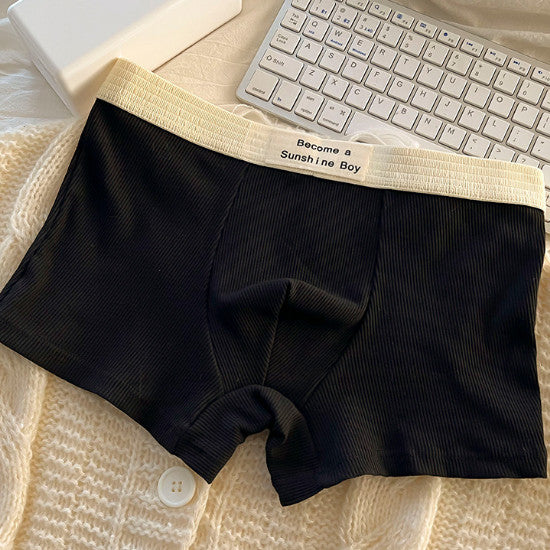 5Pcs Men's Plus-Size Ribbed Boxer Briefs Boxer Briefs Made