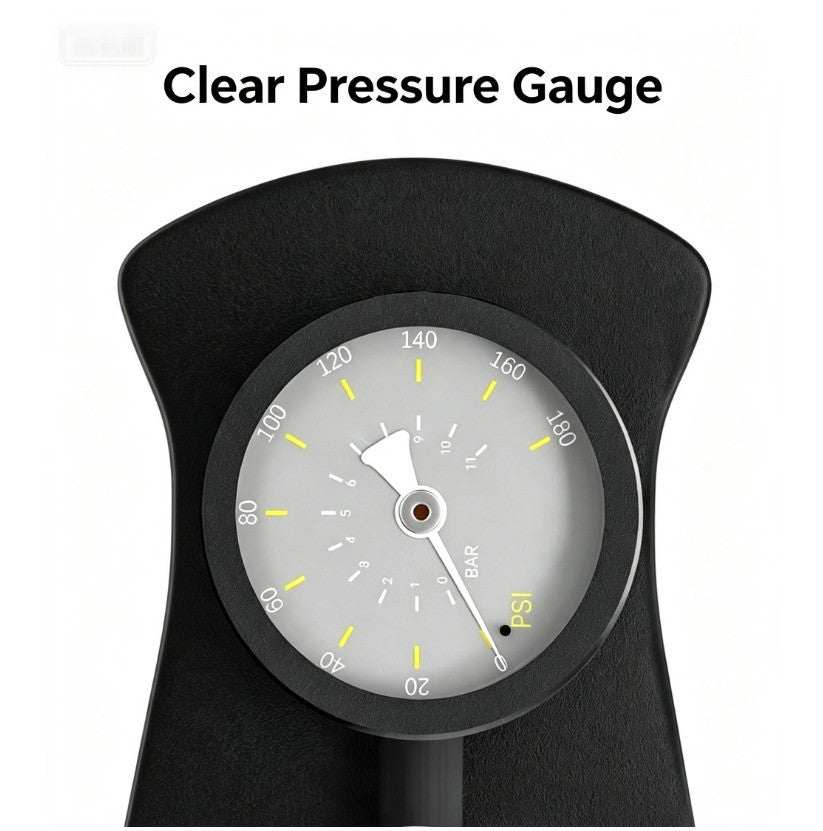 Heavy Duty Floor Standing Bike Cycle Bicycle Tyre Hand Air Mini Pump UK