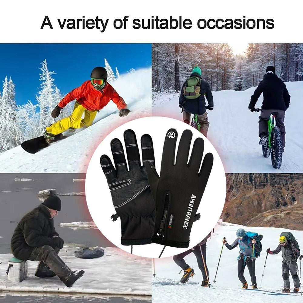1 Pair USB Heated Gloves for Men & Women, Touchscreen Winter Warm Heated Gloves