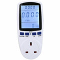 Electricity Usage Monitor Power Consumption Meter UK Plug In Watt Kwh Analyser