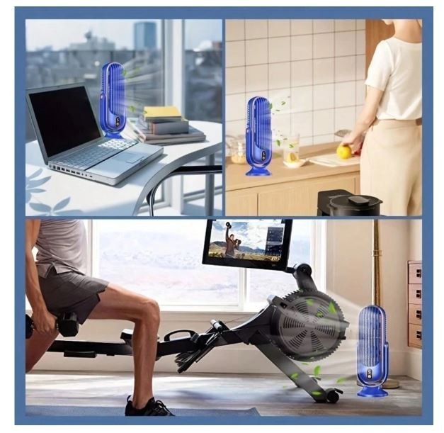 Portable USB Fan Mini Desk Table Air Cooling Desktop Personal Adjustable Cooler