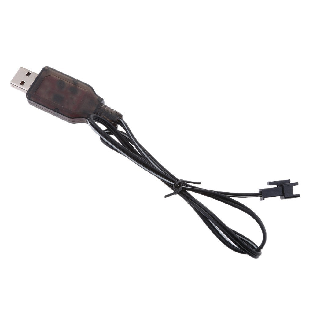 7.2V USB to SM 2Pin NI-MH NI-Cd Battery Fast Charger Cable for RC Drone Toys