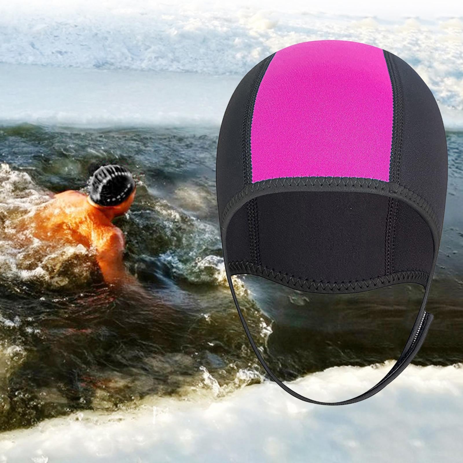 Swimming Neoprene Swim Diving Hood for Men Women Triathlon Training Winter