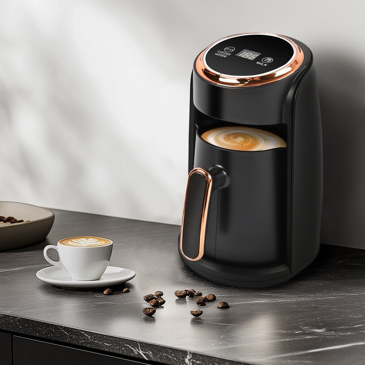 300ml Electric Turkish Greek Coffee Maker Boiled Tea Coffee Espresso Machine UK