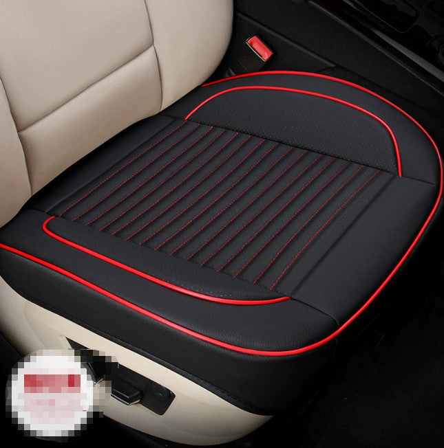 Car Full Surround Front Seat Cover Breathable PU Leather Cushion Mat Universal.*