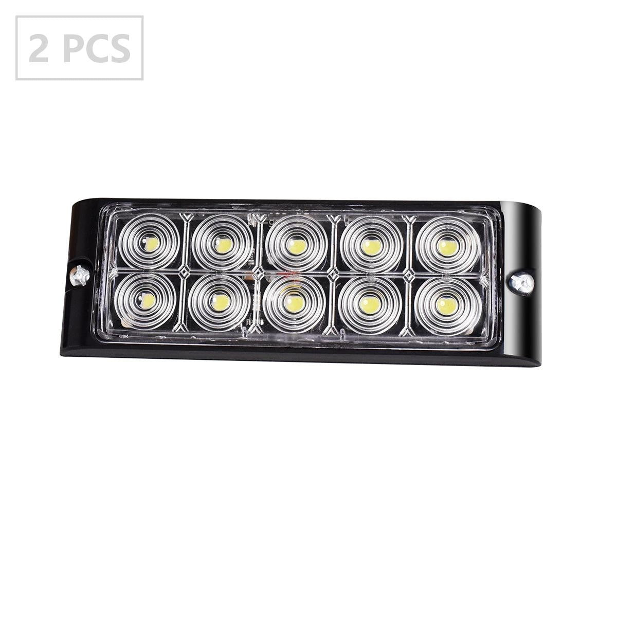 Vehicle Tail Signal LED Marker Lights 2PCS 12/24V for Truck and Trailer