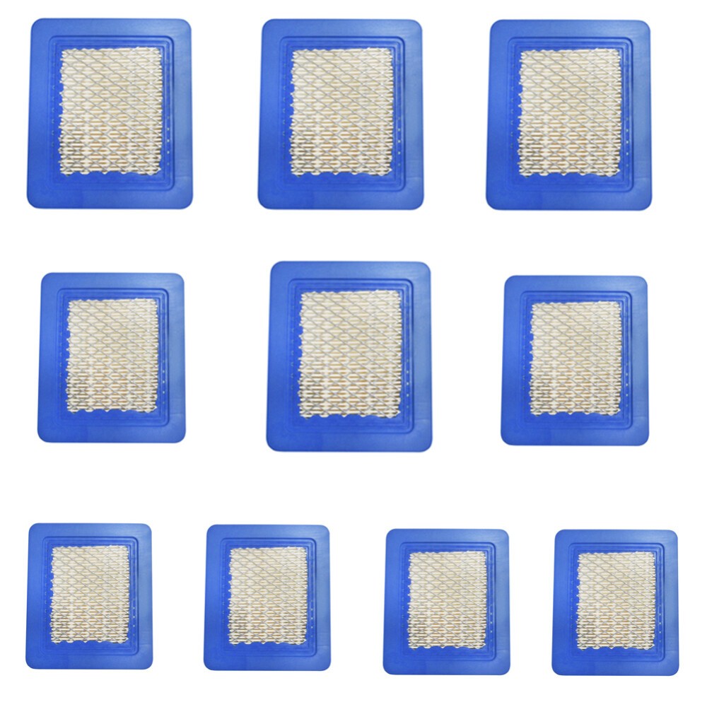 10Pcs Air Filter Lawn Mower Fit for Briggs & Stratton 491588 491588S 399959