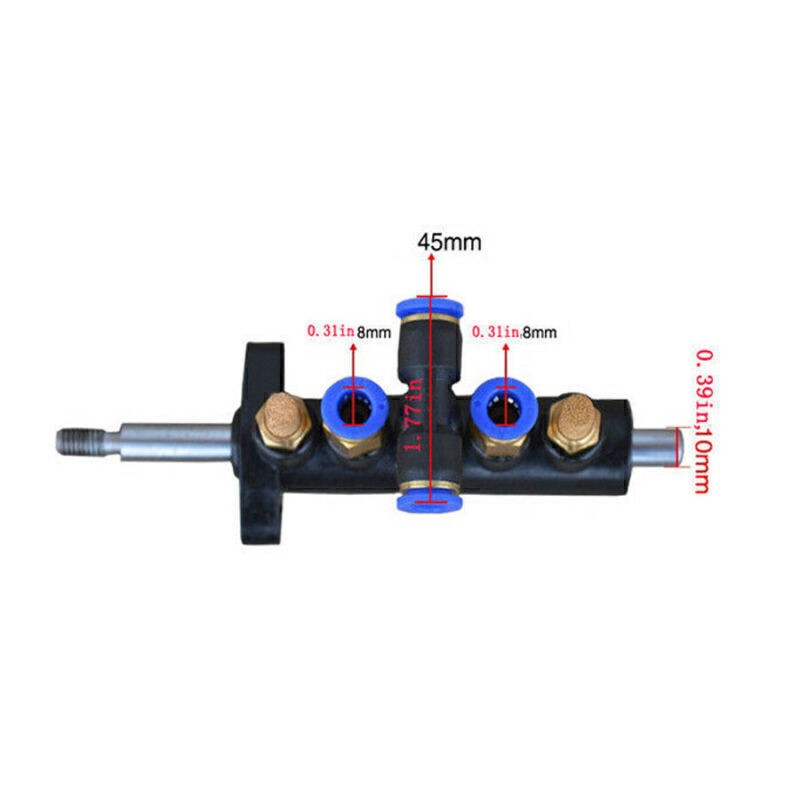 Tire Changer Air Control Valve Foot Pedal 8mm Pneumatic Wheel Repair Machine UK