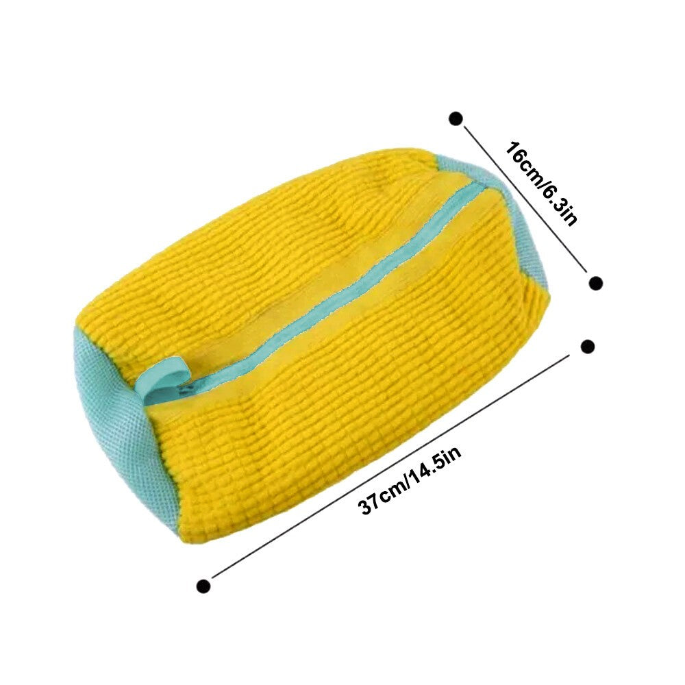 2pcs Washing Machines Trainers Shoes Laundry Bag Wash Boot Mesh with Zips
