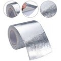 5cm*5m Heat Shield Wrap Tape Auto Exhaust Pipe Adhesive Reflective Aluminum UK